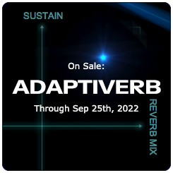 Our Magic Reverb ADAPTIVERB is on Sale!