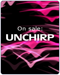 Our audio repair plug-in UNCHIRP is on sale!